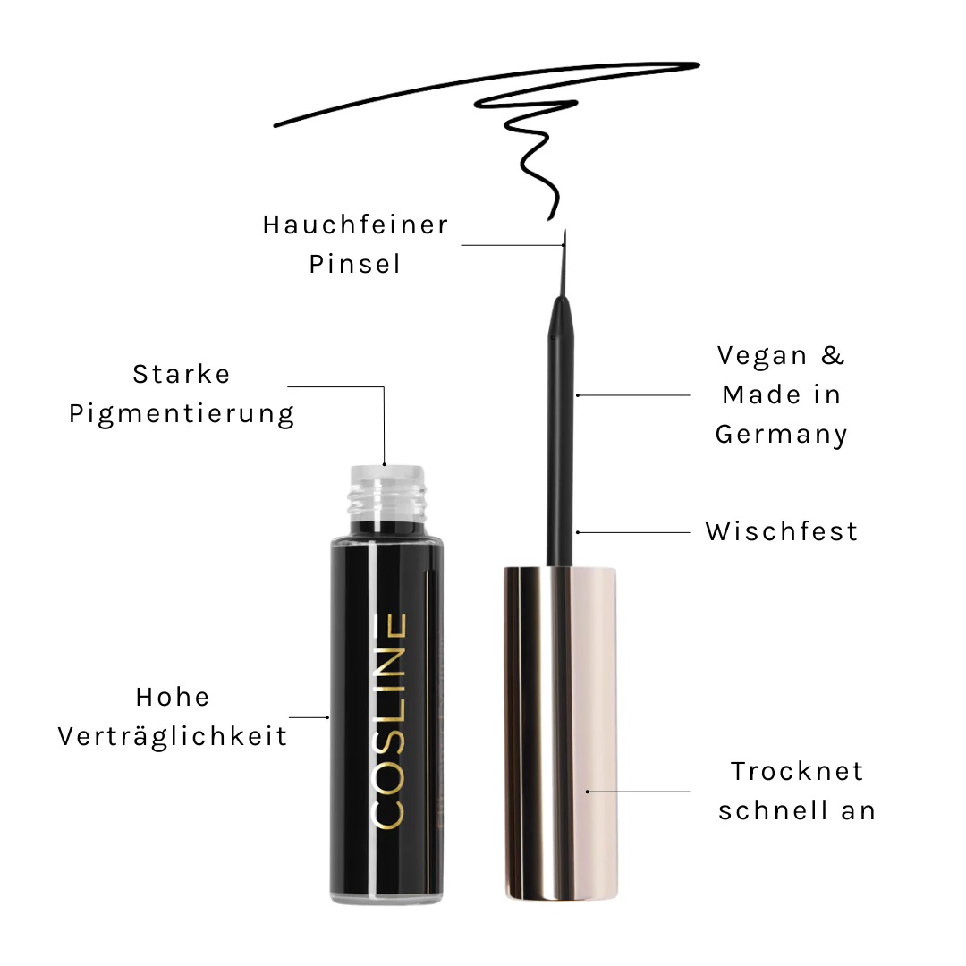 501 - Eyeliner flüssig Black - Image 3