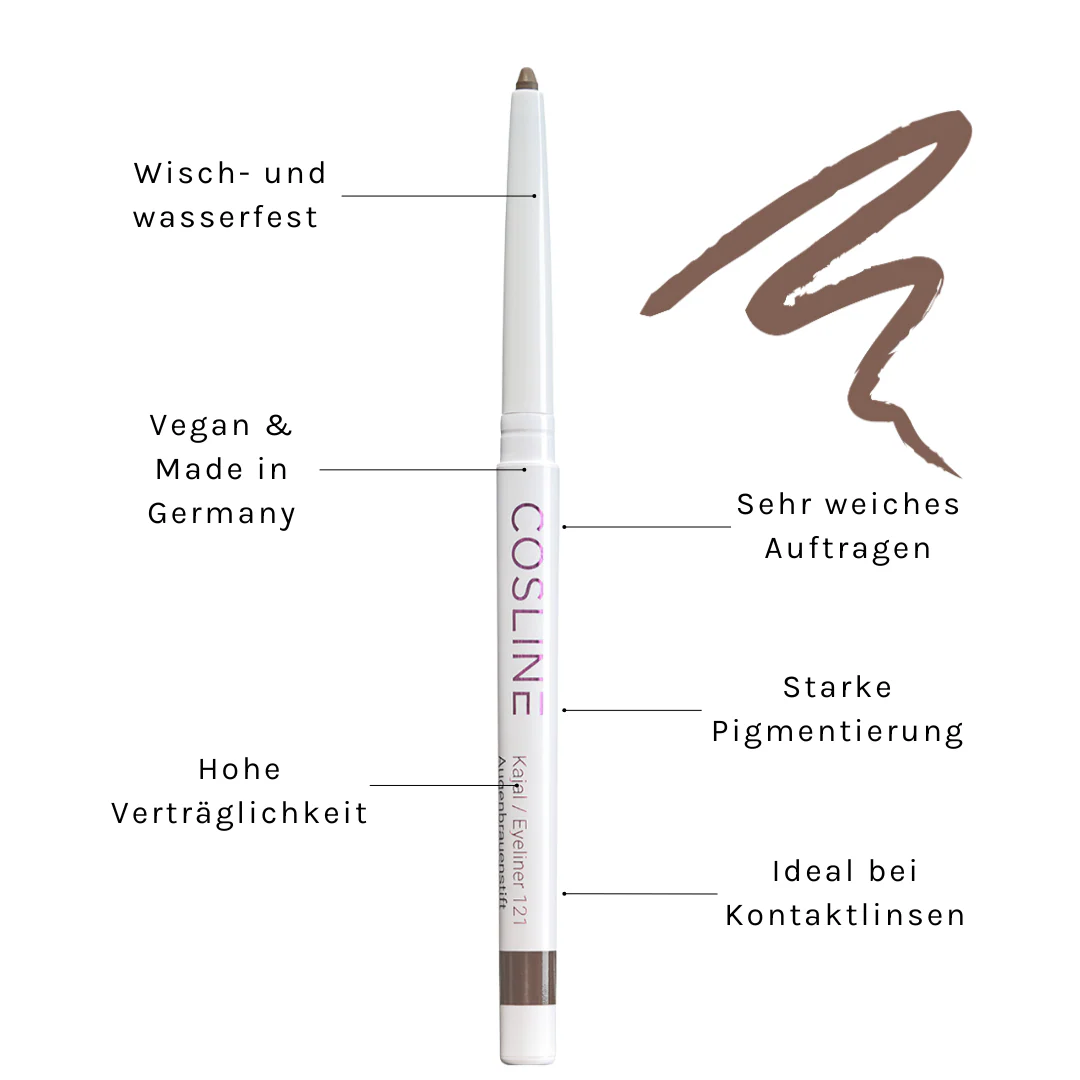 121 - Kajal / Eyeliner / Augenbrauenstift Chocolate - Image 3